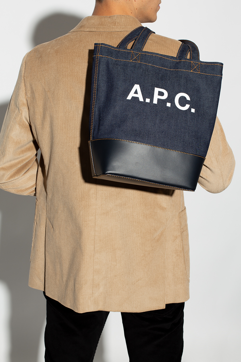 A.P.C. 'Axel Small' shopper bag | Men's Bags | Vitkac